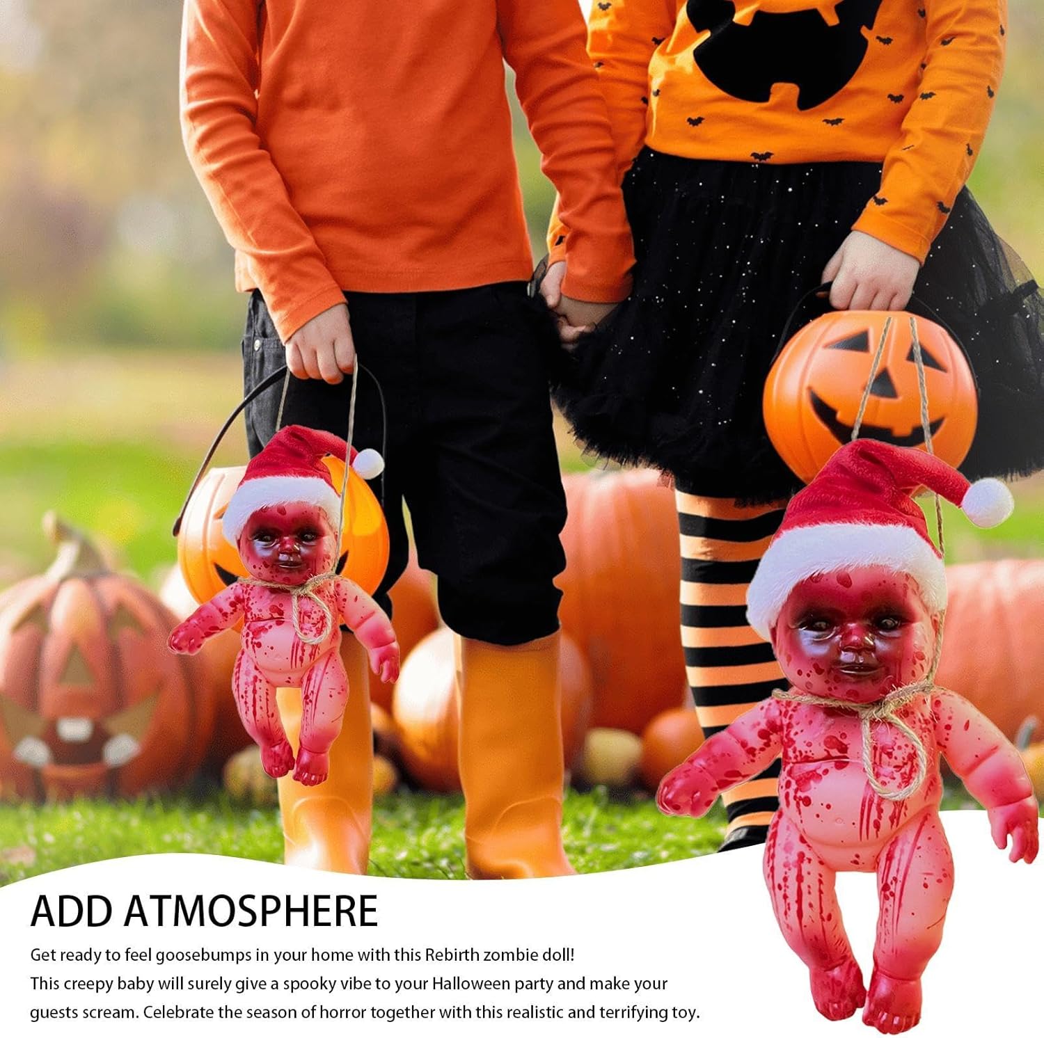 Amazon.co.jp: [Bmucp] 生まれ変わるゾンビ人形 - 恐ろしい幽霊の